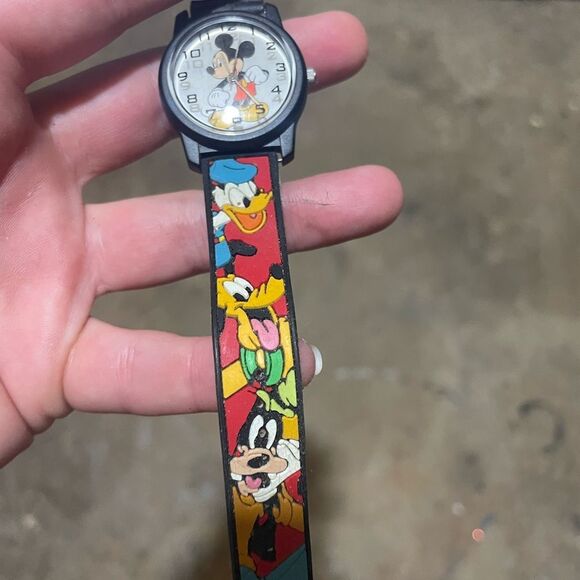 Disney Mickey Mouse Wrist Watch MUOO81 by SII Marketing (Seiko) Untested C103 main image 7